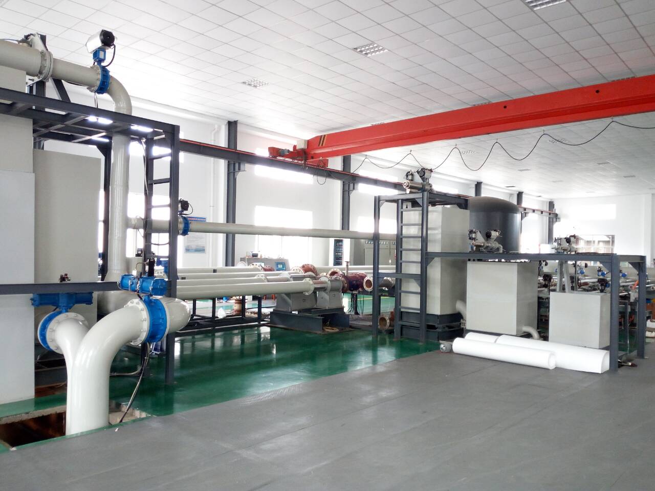 插入式電磁流量計(jì)生產(chǎn)車(chē)間